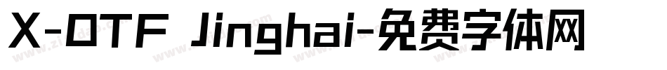 X-OTF Jinghai字体转换